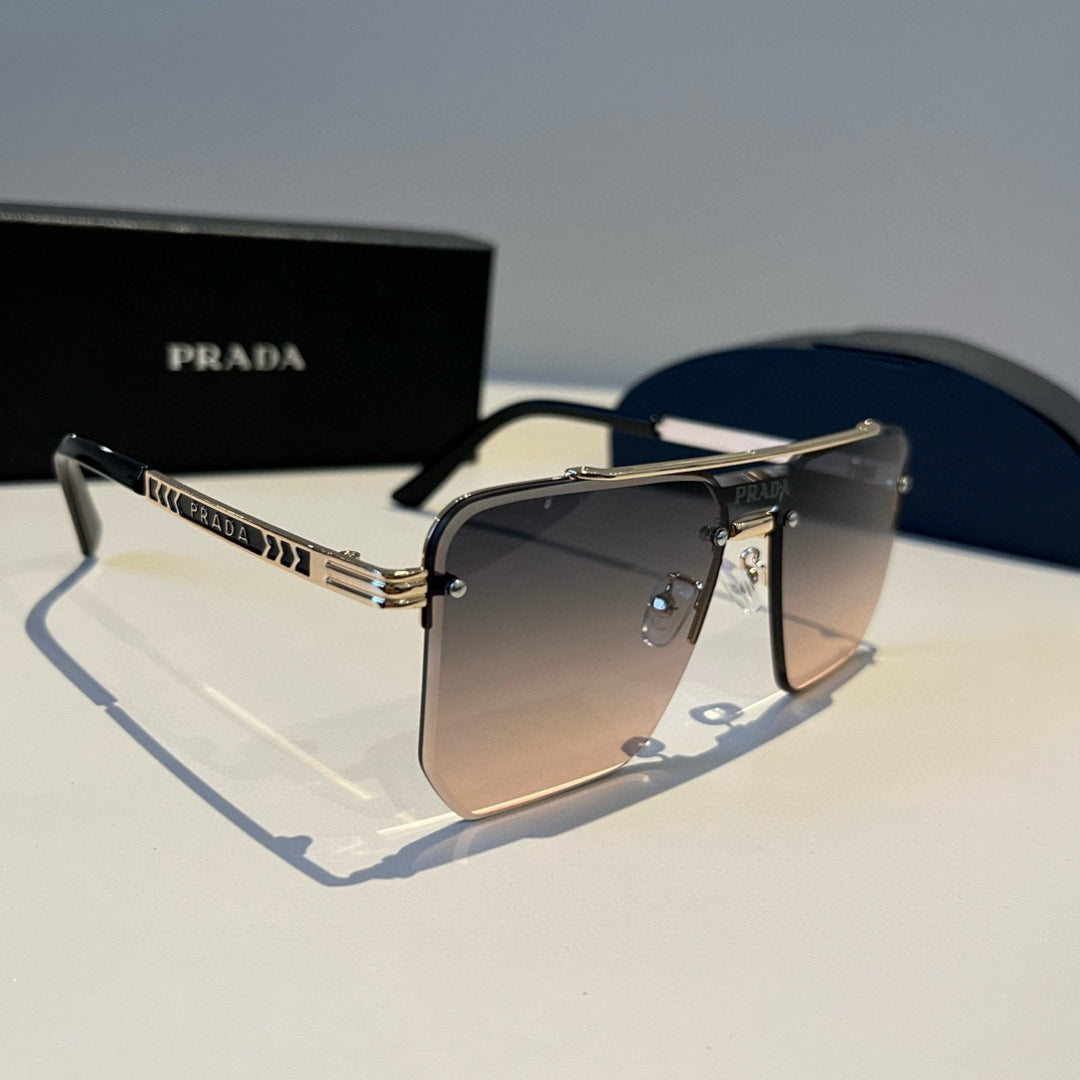 Prada Polarized Fashion Brown Lens Sunglasses for Men - 382655