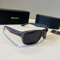 Prada Fashion Black Lens Sunglasses for Men & Women - 358441