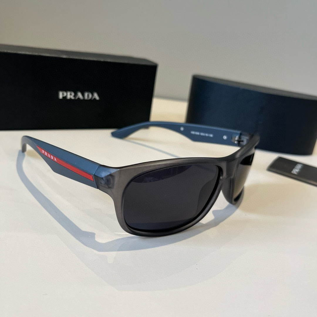 Prada Fashion Black Lens Sunglasses for Men & Women - 358441