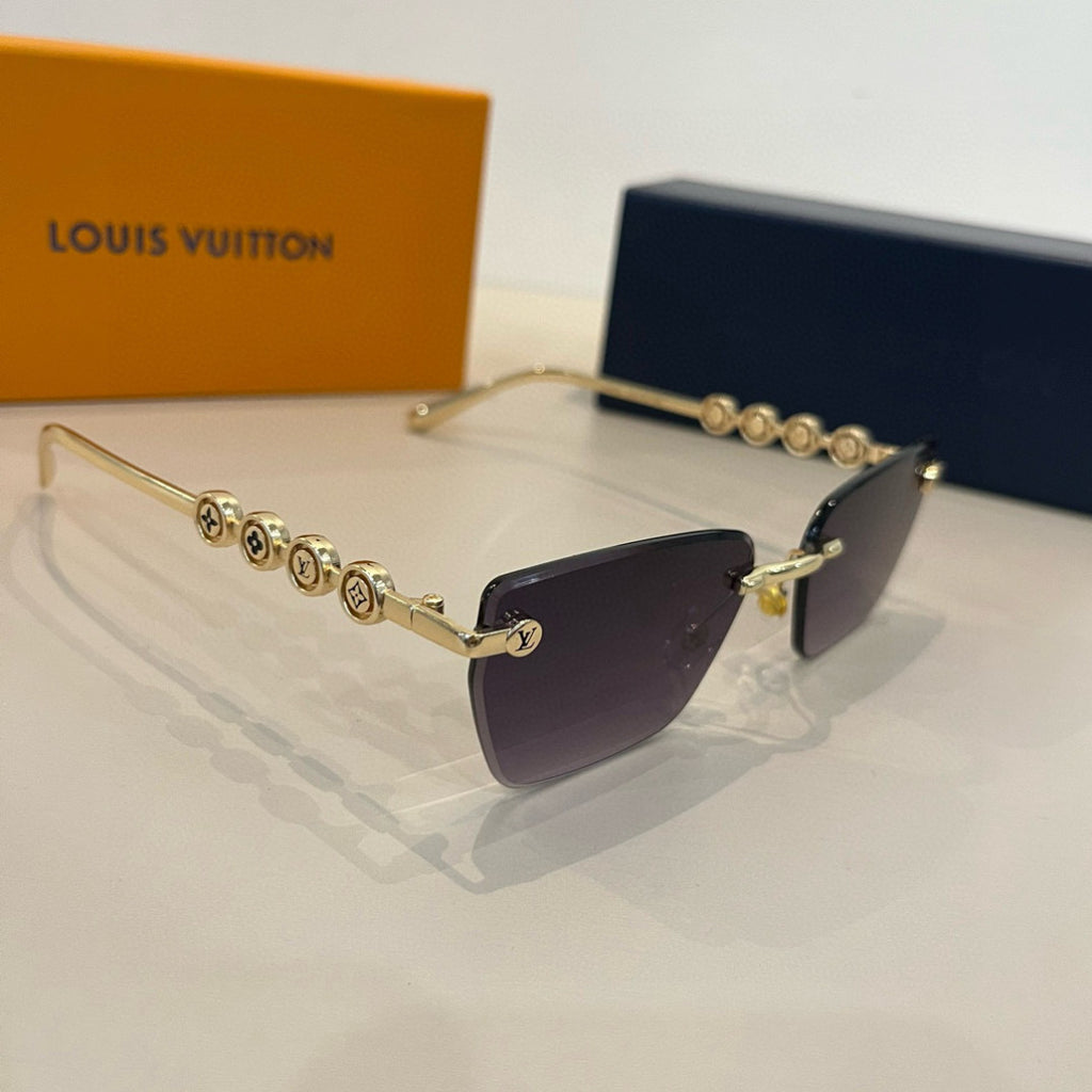 Louis Vuitton Fashion Silver Lens Sunglasses for Women - 414806