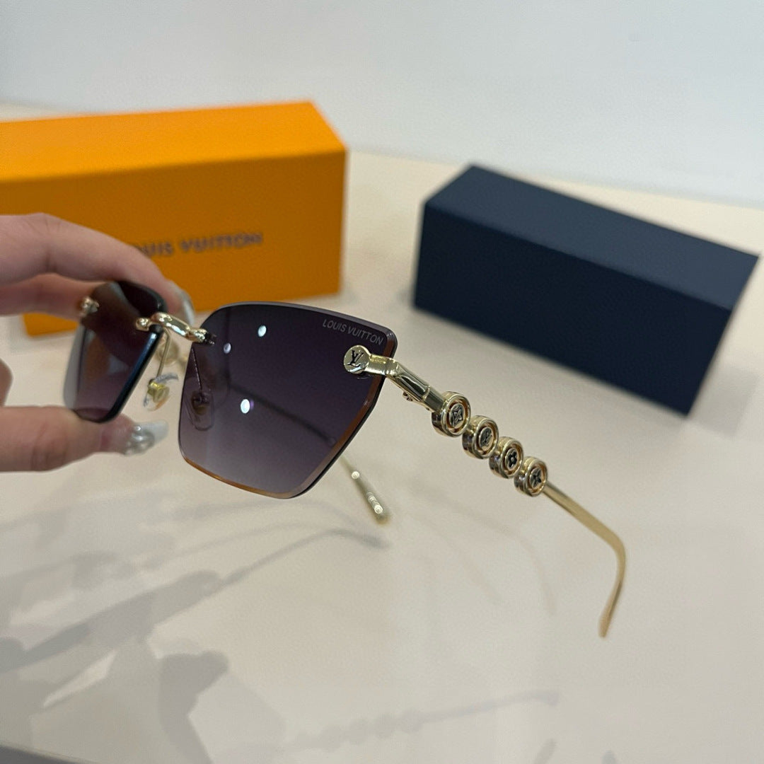 Louis Vuitton Fashion Silver Lens Sunglasses for Women - 414806 - detail image 4
