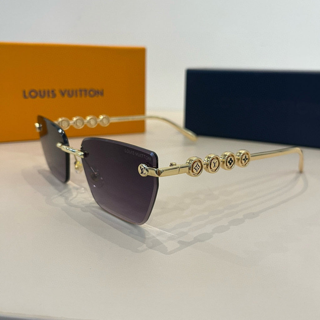 Louis Vuitton Fashion Silver Lens Sunglasses for Women - 414806 - detail image 3