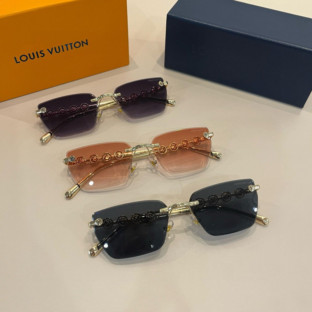 Louis Vuitton Fashion Silver Lens Sunglasses for Women - 414806 - detail image 11