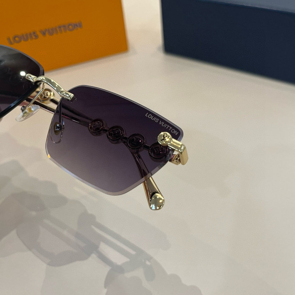 Louis Vuitton Fashion Silver Lens Sunglasses for Women - 414806 - detail image 6