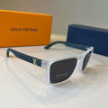 Louis Vuitton Metal Aviator Silver Lens Sunglasses for Men & Women - 414798