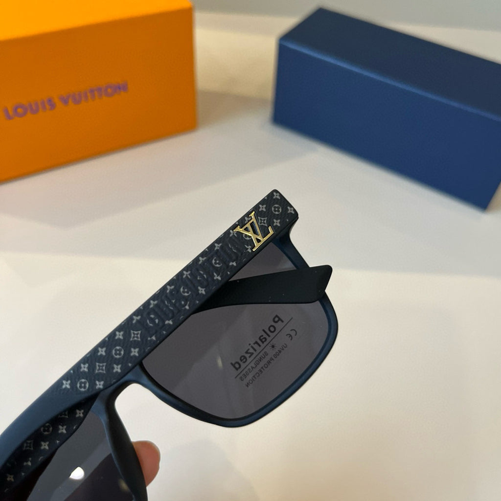 Louis Vuitton Metal Aviator Black Lens Sunglasses for Men & Women - 414799 - detail image 8