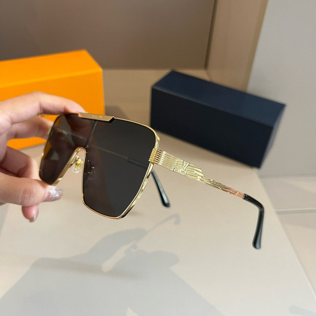 Louis Vuitton Fashion Brown Lens Sunglasses for Men & Women - 357607 - detail image 3