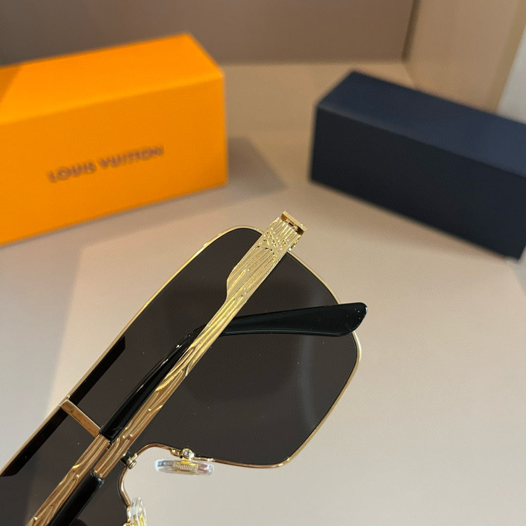 Louis Vuitton Fashion Brown Lens Sunglasses for Men & Women - 357607 - detail image 7
