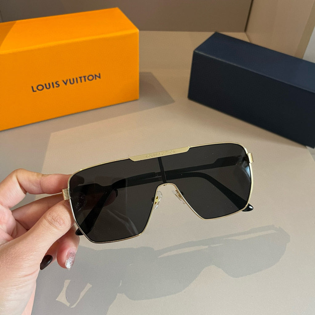 Louis Vuitton Fashion Brown Lens Sunglasses for Men & Women - 357607 - detail image 4