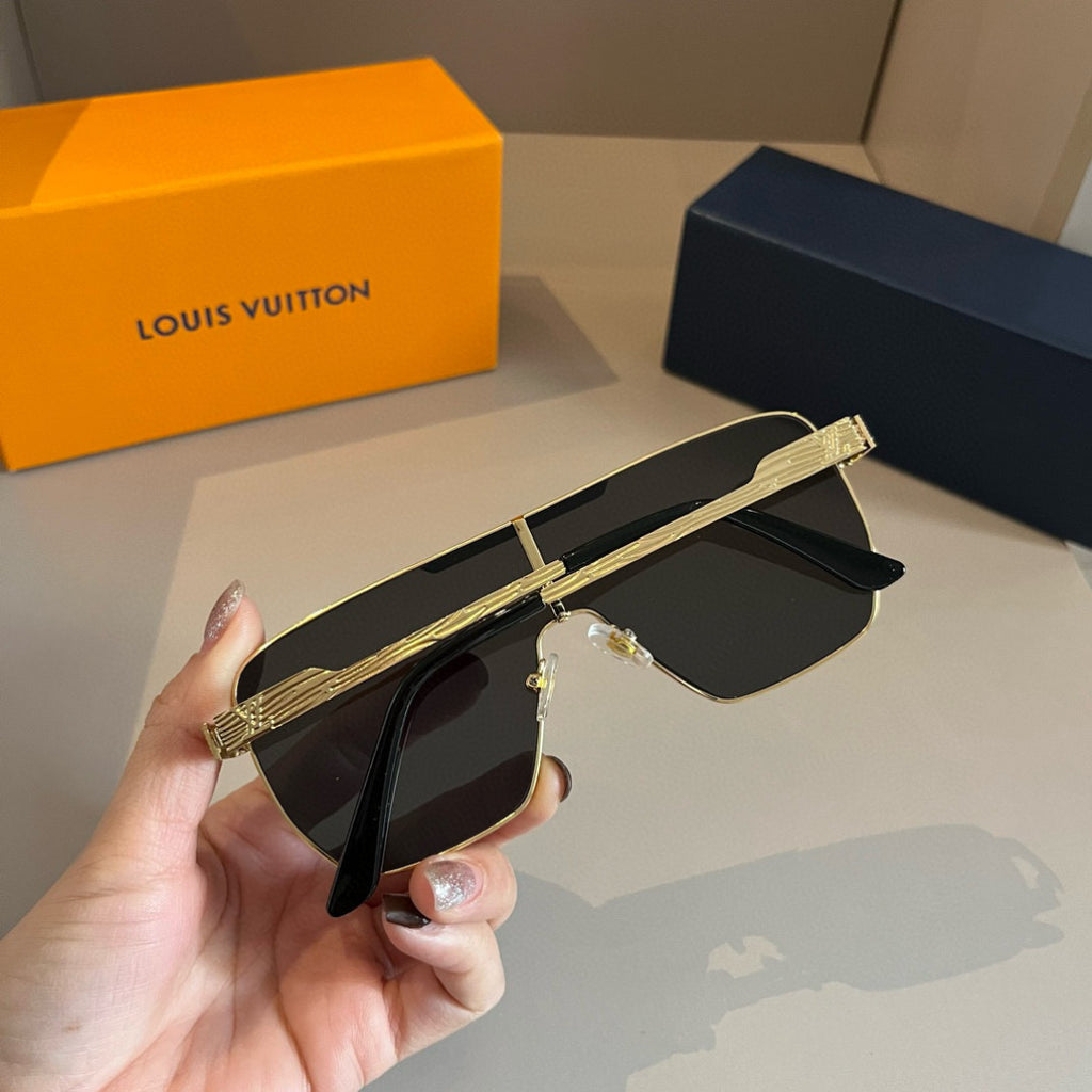 Louis Vuitton Fashion Brown Lens Sunglasses for Men & Women - 357607 - detail image 8