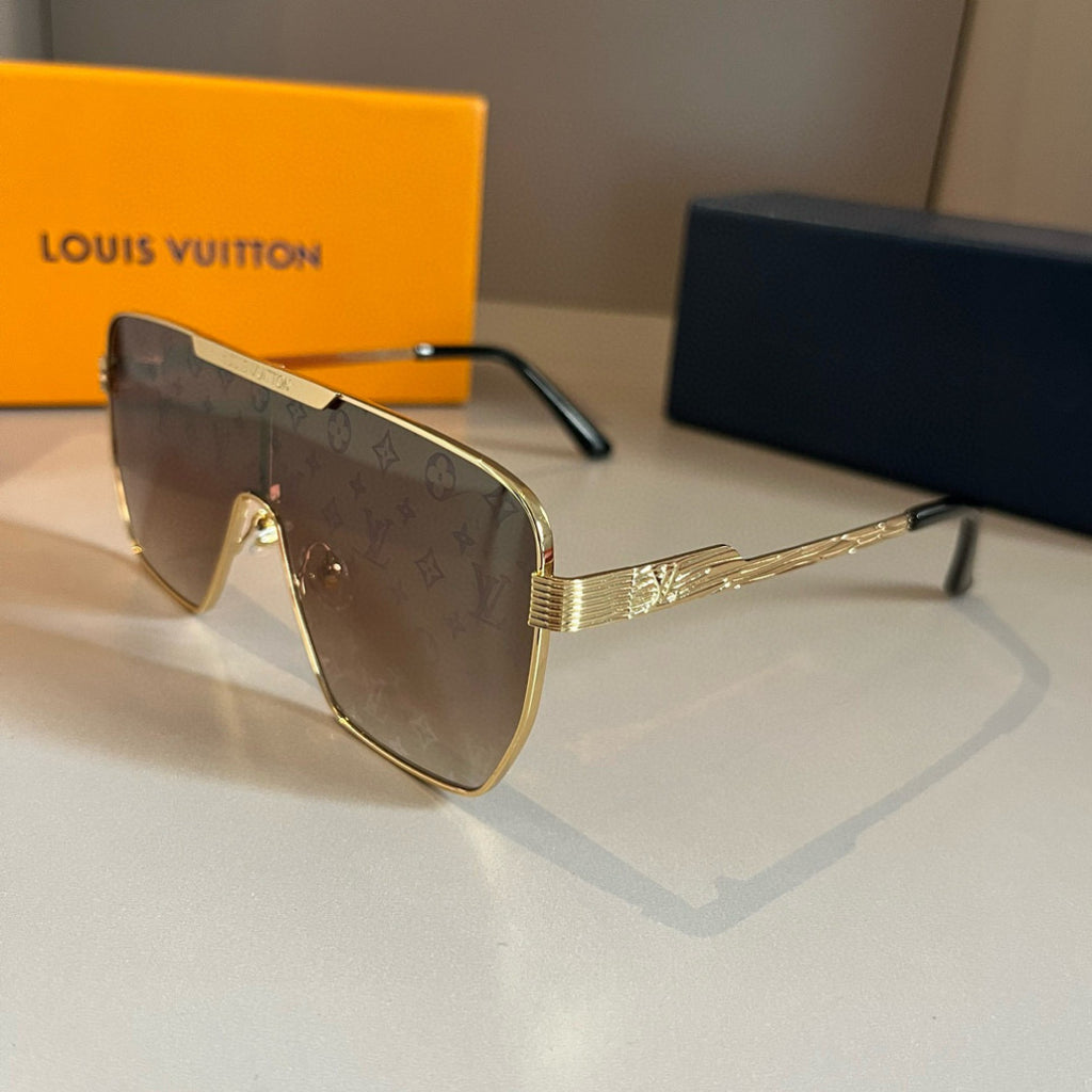 Louis Vuitton Fashion Gold Lens Sunglasses for Men & Women - 357609 - detail image 3
