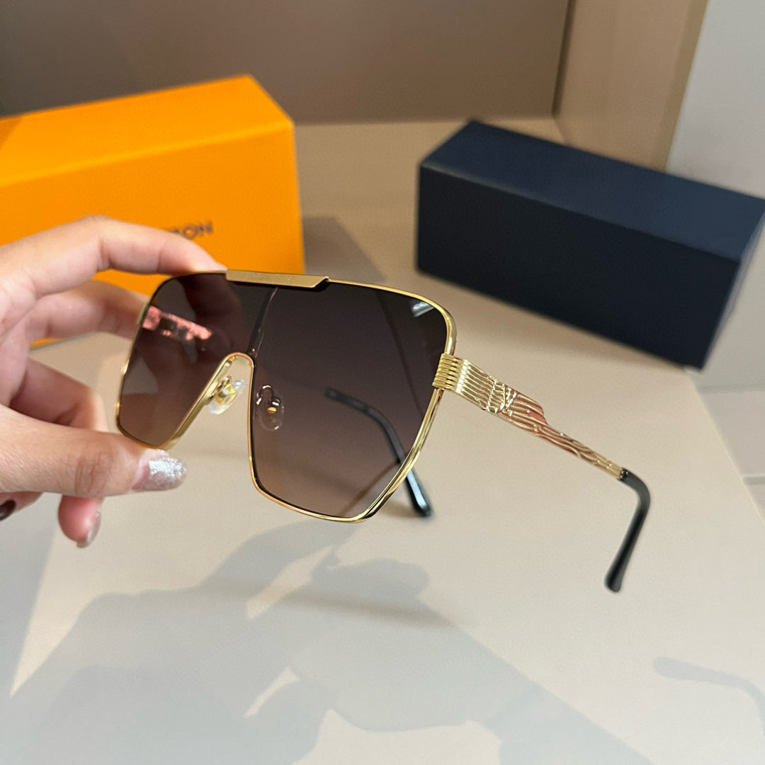 Louis Vuitton Fashion Gold Lens Sunglasses for Men & Women - 357610 - detail image 4