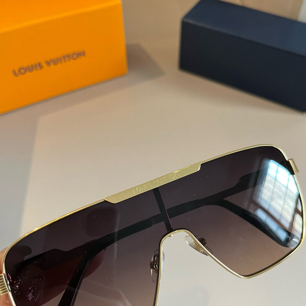 Louis Vuitton Fashion Gold Lens Sunglasses for Men & Women - 357610 - detail image 6
