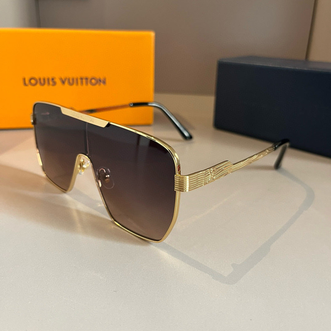 Louis Vuitton Fashion Gold Lens Sunglasses for Men & Women - 357610 - detail image 3
