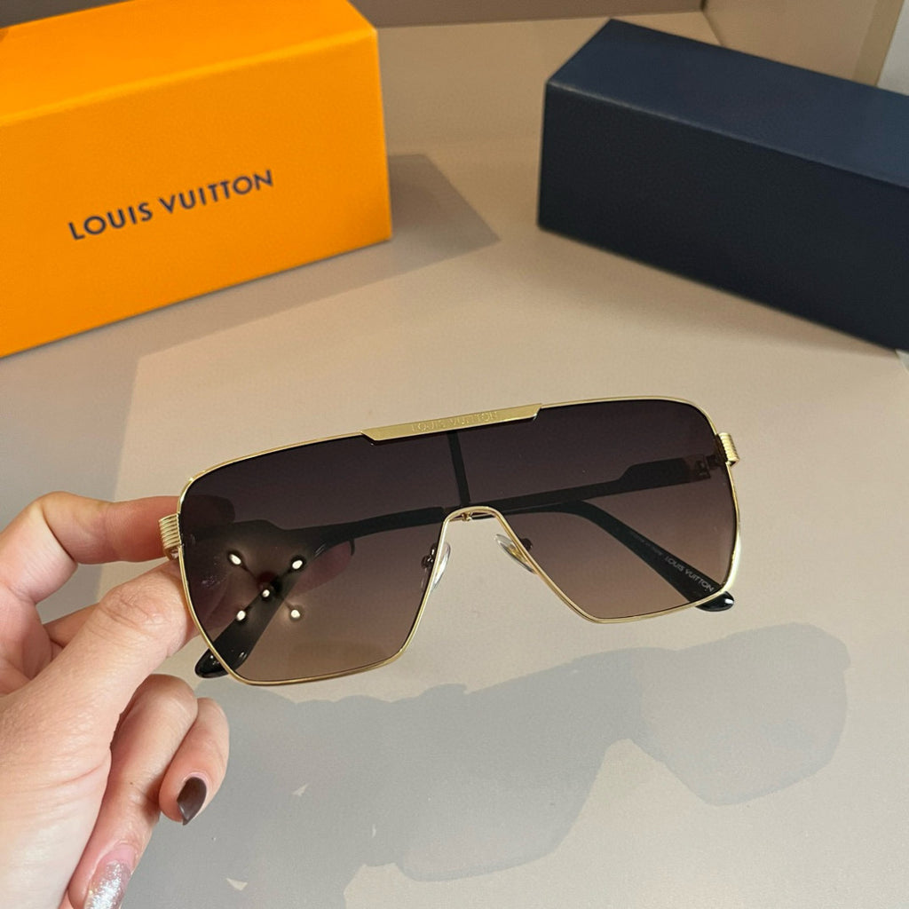 Louis Vuitton Fashion Gold Lens Sunglasses for Men & Women - 357610 - detail image 5