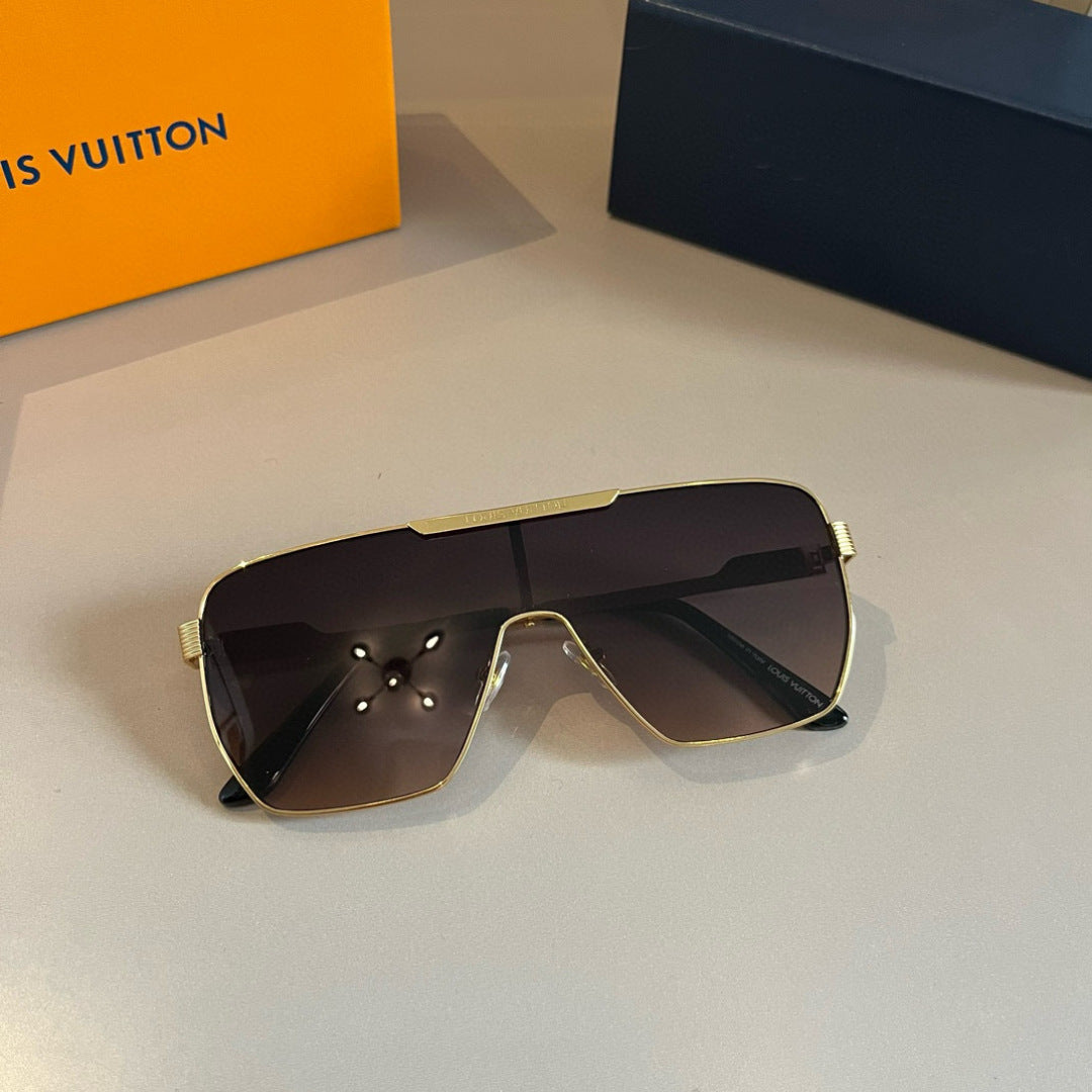 Louis Vuitton Fashion Gold Lens Sunglasses for Men & Women - 357610 - detail image 7