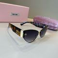 Miu Miu Fashion Silver Lens Sunglasses for Men & Women - 416283