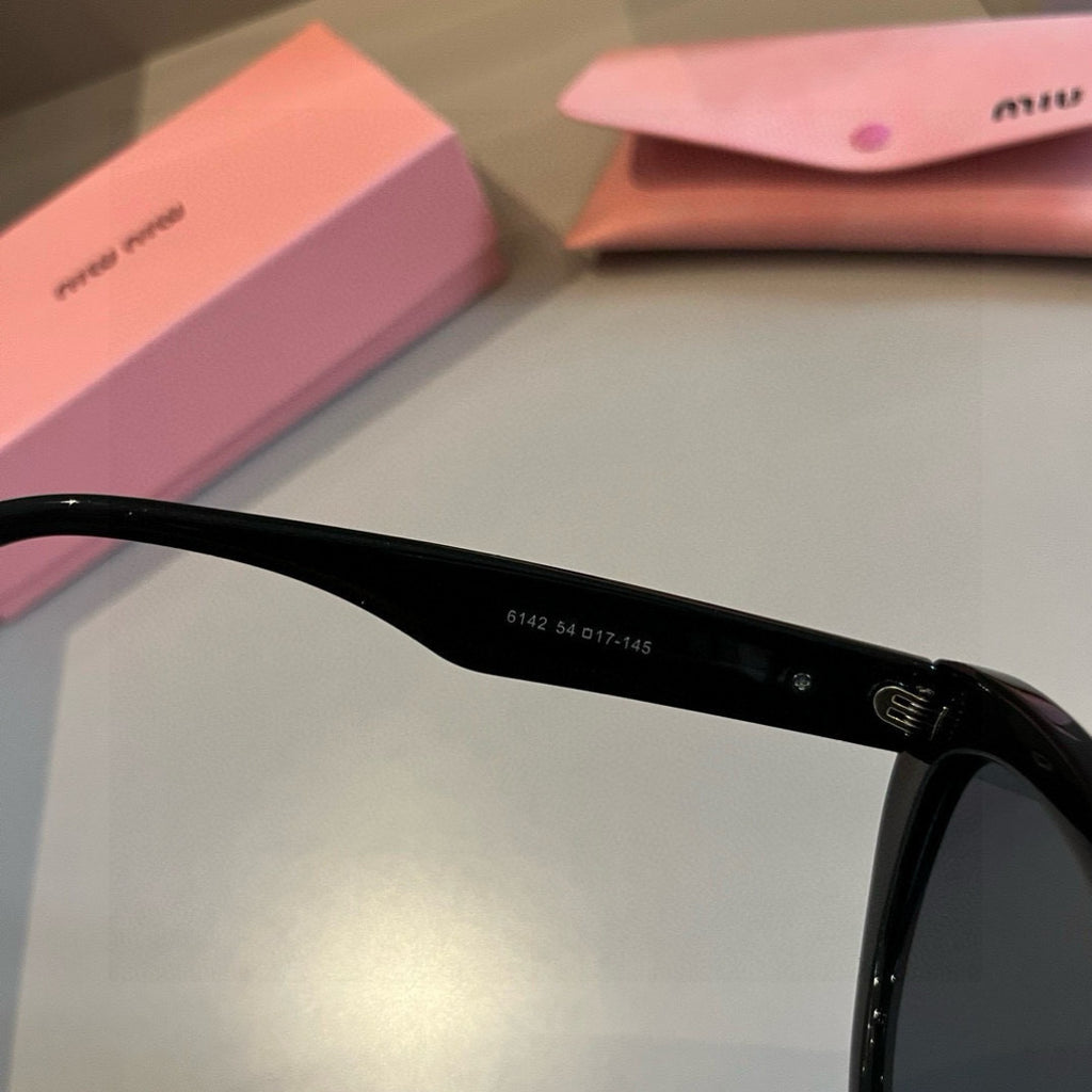 Miu Miu Cat-Eye Gold Lens Sunglasses for Men & Women - 416190 - detail image 8