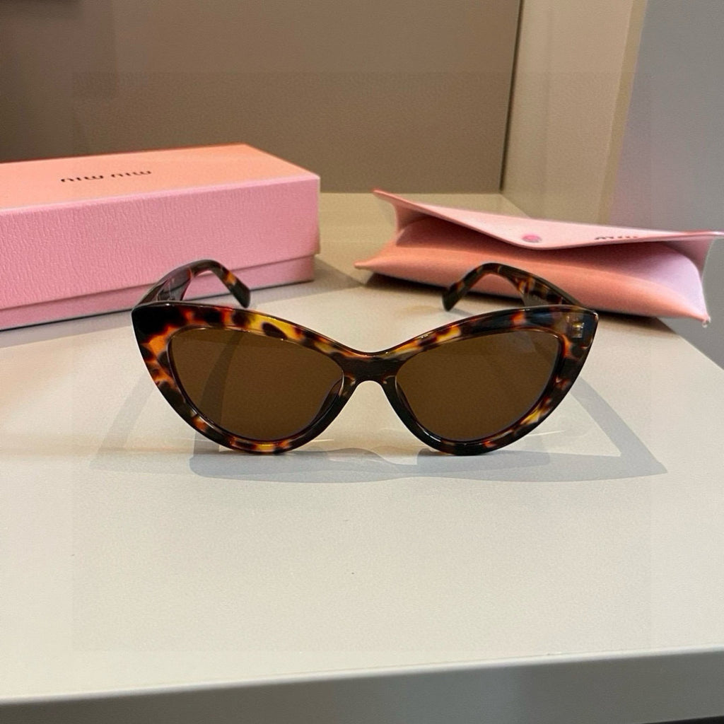 Miu Miu Cat-Eye Brown Lens Sunglasses for Men & Women - 416191 - detail image 3