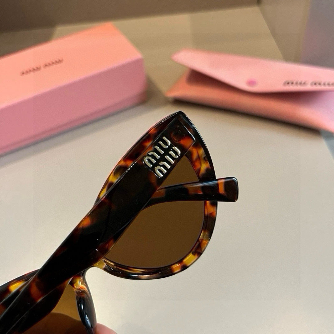 Miu Miu Cat-Eye Brown Lens Sunglasses for Men & Women - 416191 - detail image 6
