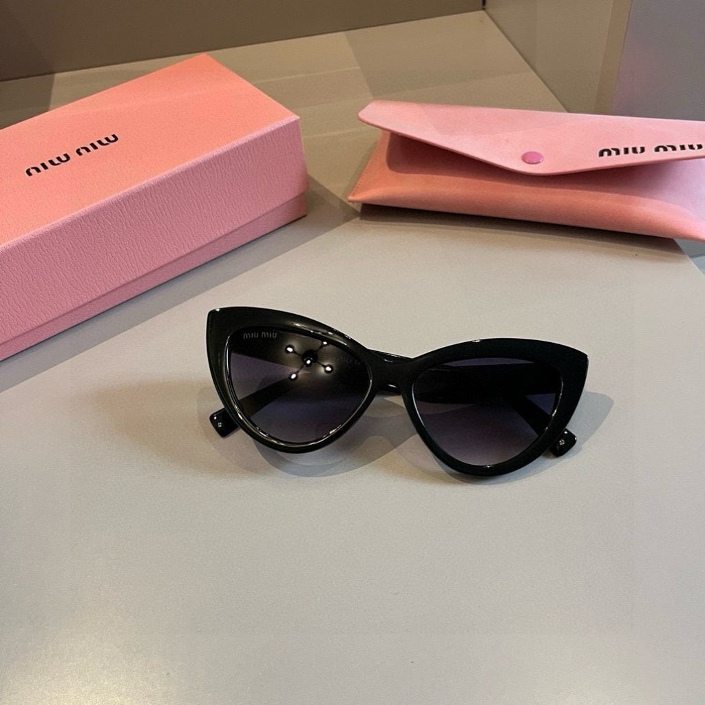 Miu Miu Cat-Eye Red Lens Sunglasses for Men & Women - 416192