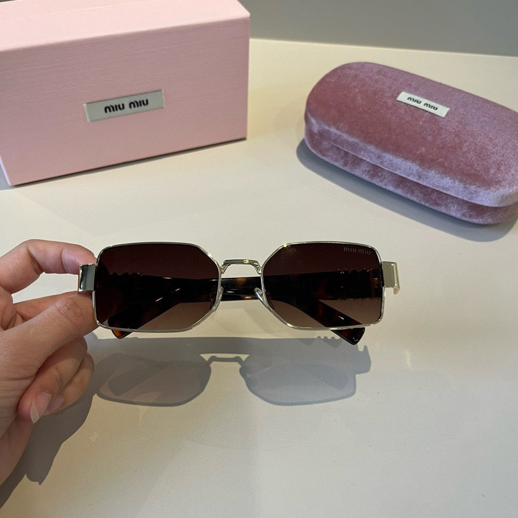 Miu Miu Fashion Brown Lens Sunglasses for Men & Women - 416222 - detail image 5