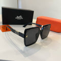Hermès Round Black Lens Sunglasses for Women