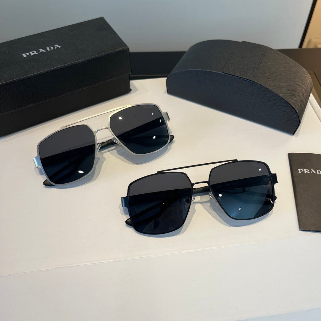 Prada Polarized Fashion Black Lens Sunglasses for Men - 158440 - detail image 11