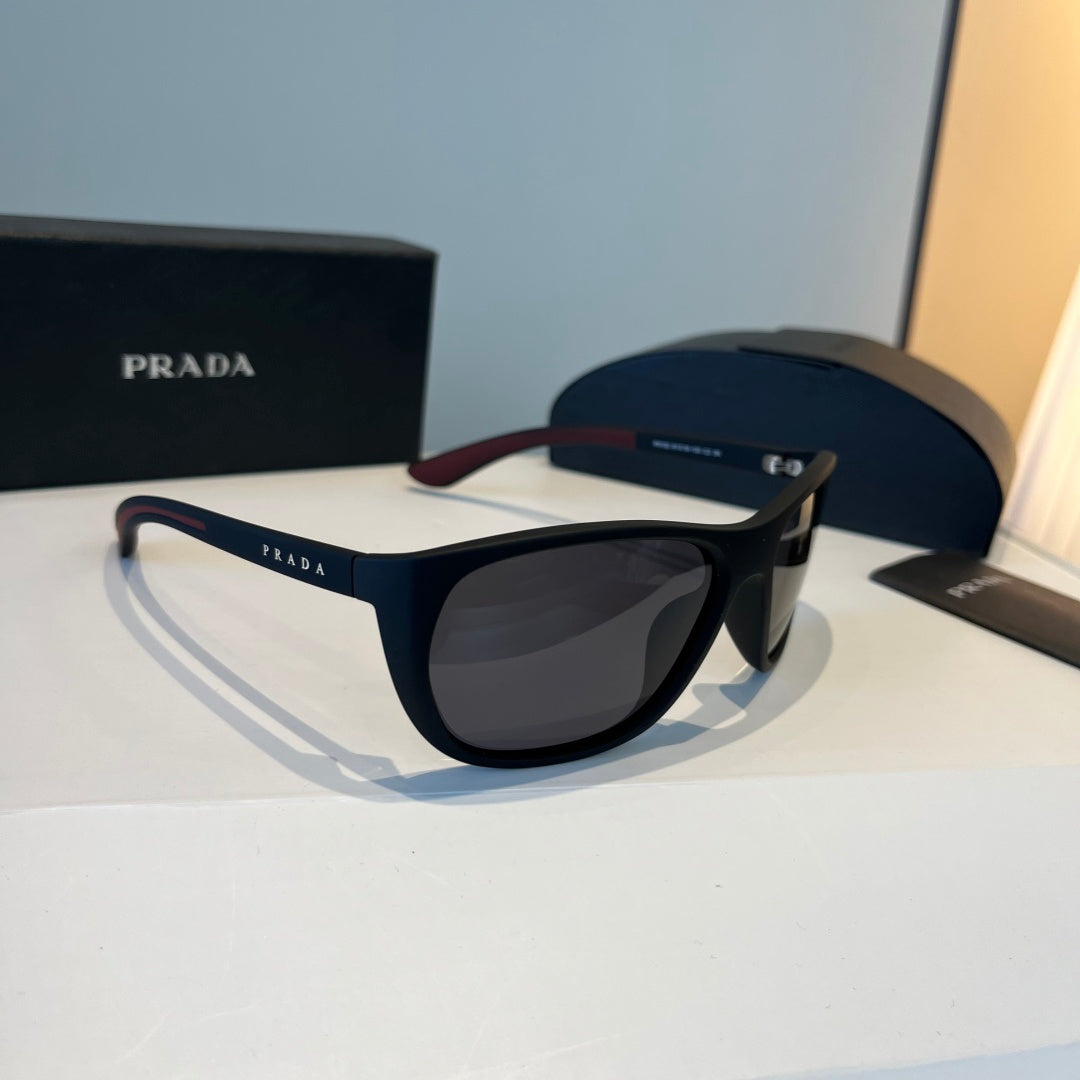 Prada Fashion Black Lens Sunglasses for Men & Women - 158443