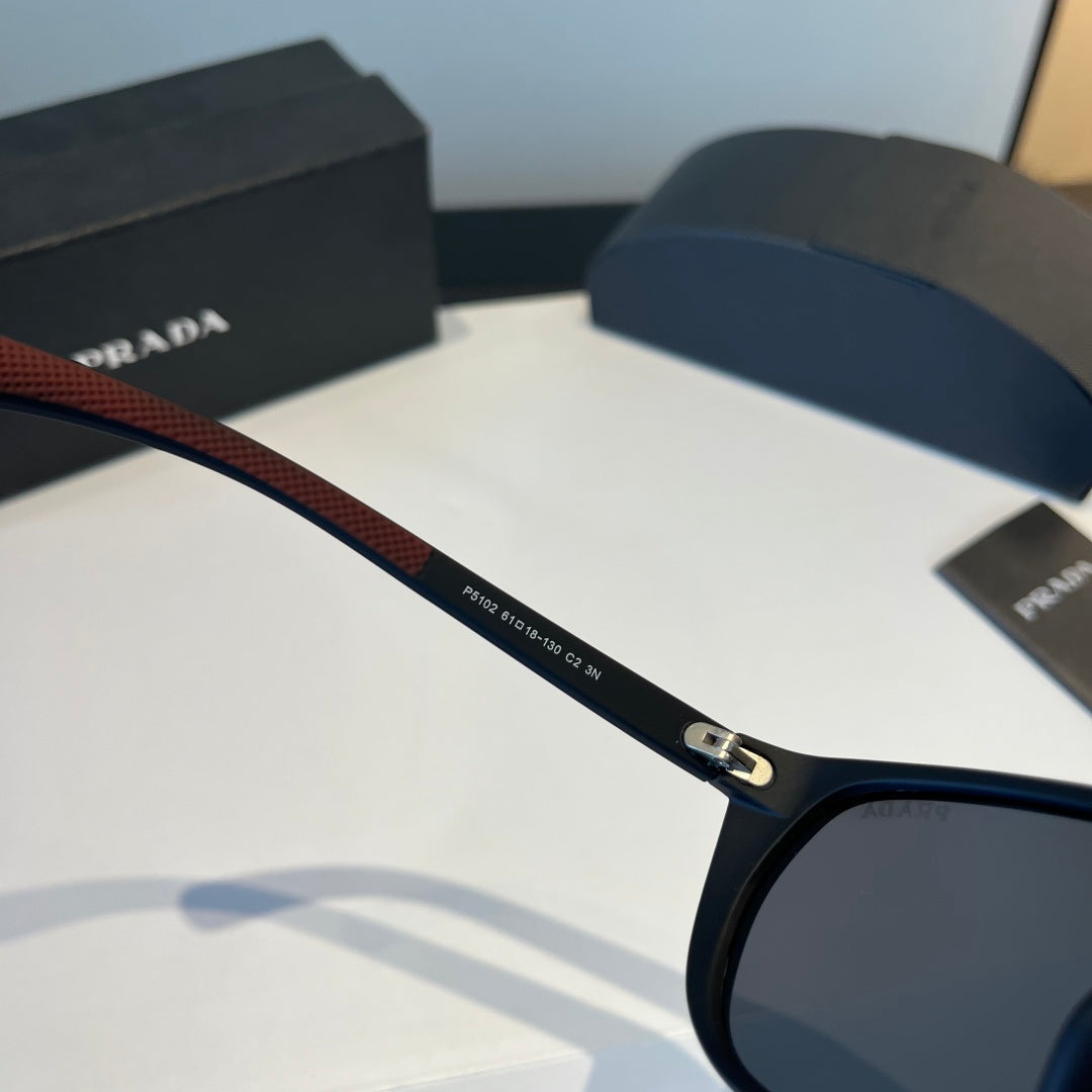 Prada Fashion Black Lens Sunglasses for Men & Women - 158443 - detail image 5