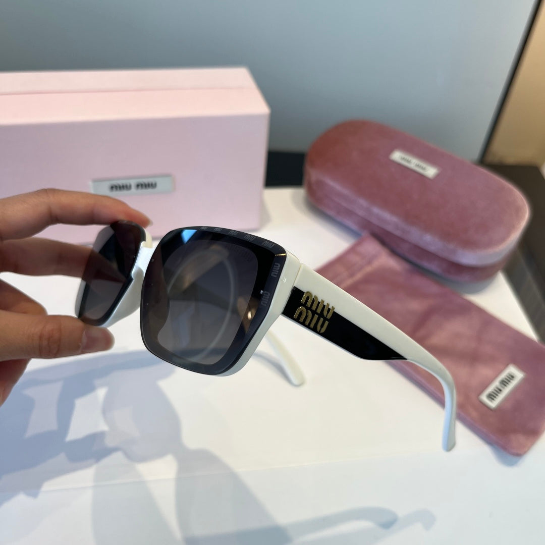 Miu Miu Fashion Black Lens Sunglasses for Men & Women - 383022 - detail image 4
