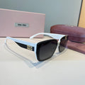 Miu Miu Fashion Black Lens Sunglasses for Men & Women - 383022