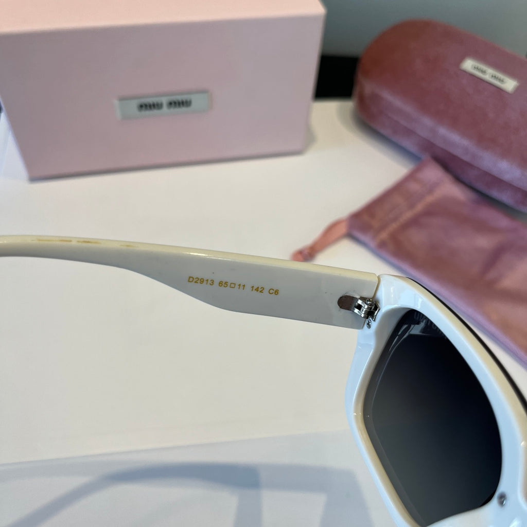 Miu Miu Fashion Black Lens Sunglasses for Men & Women - 416197 - detail image 6