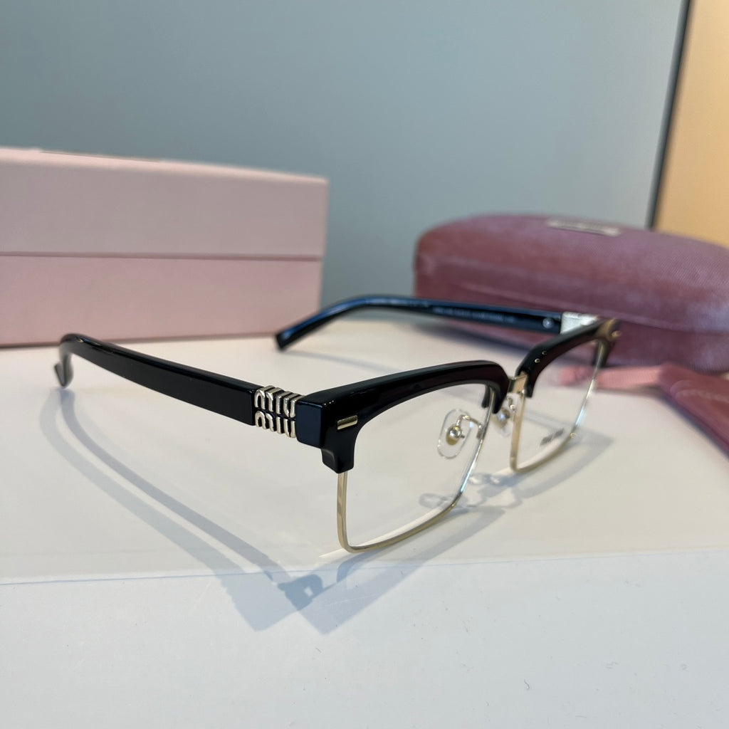 Miu Miu Fashion Silver Lens Sunglasses for Men & Women - 416199