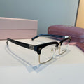 Miu Miu Fashion Silver Lens Sunglasses for Men & Women - 383026