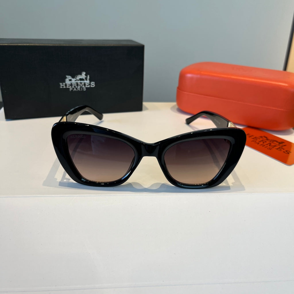 Hermès Oversized Black Lens Sunglasses for Women - 158681 - detail image 2