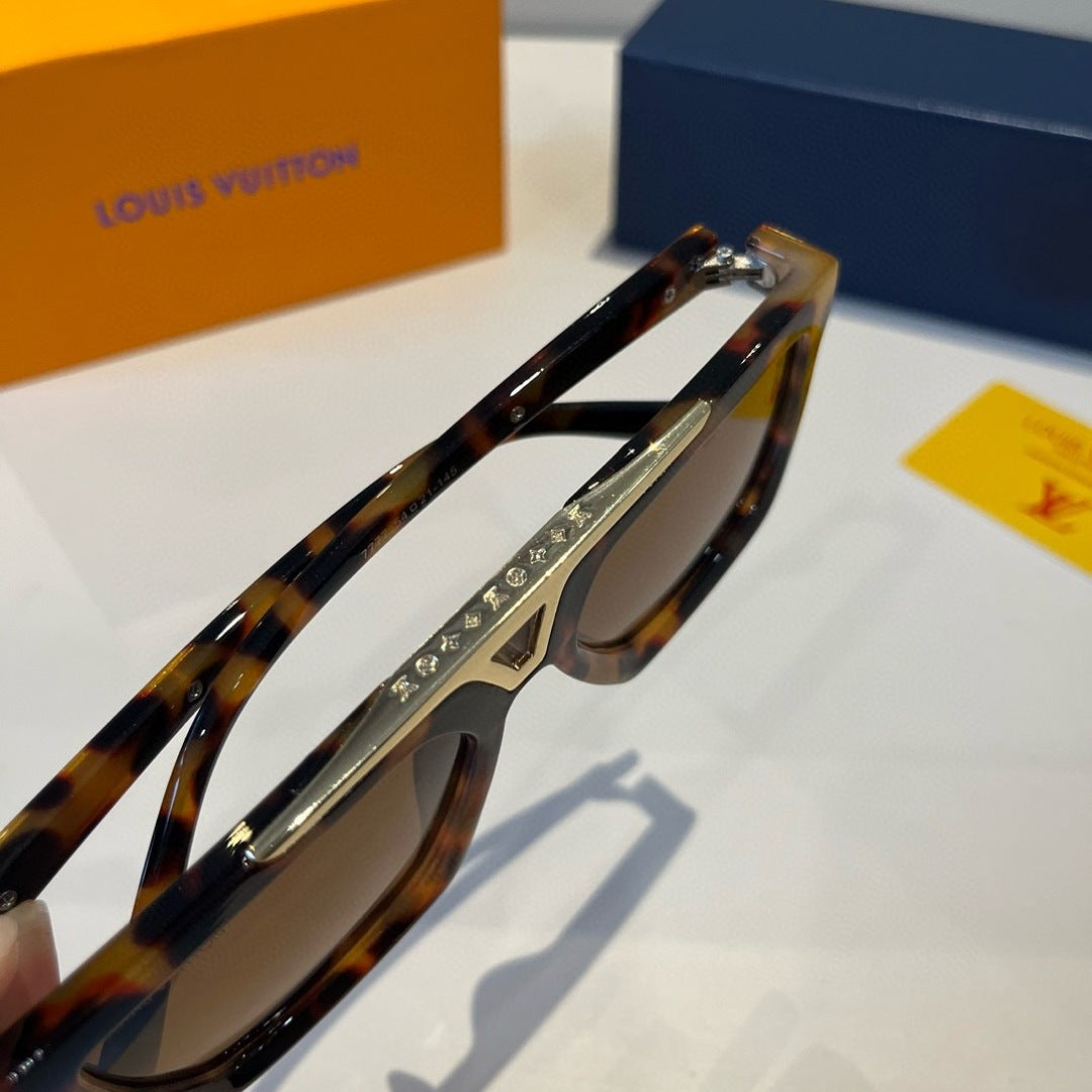 Louis Vuitton Fashion Black Lens Sunglasses for Men - 381785 - detail image 6