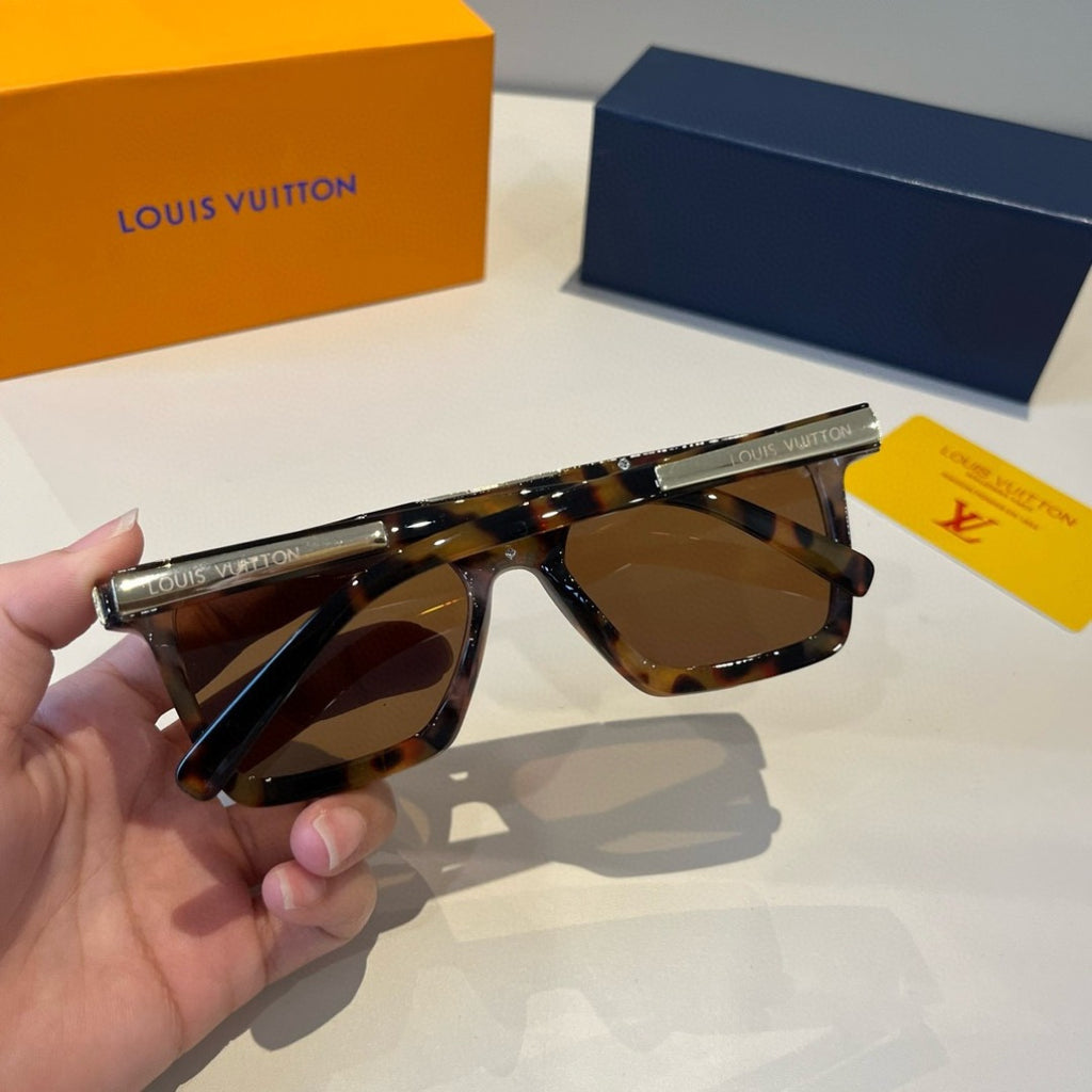 Louis Vuitton Fashion Black Lens Sunglasses for Men - 381785 - detail image 3