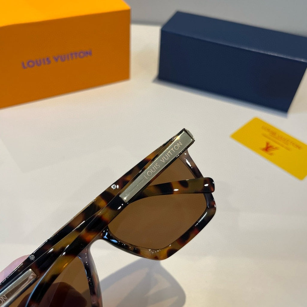 Louis Vuitton Fashion Black Lens Sunglasses for Men - 381785 - detail image 4