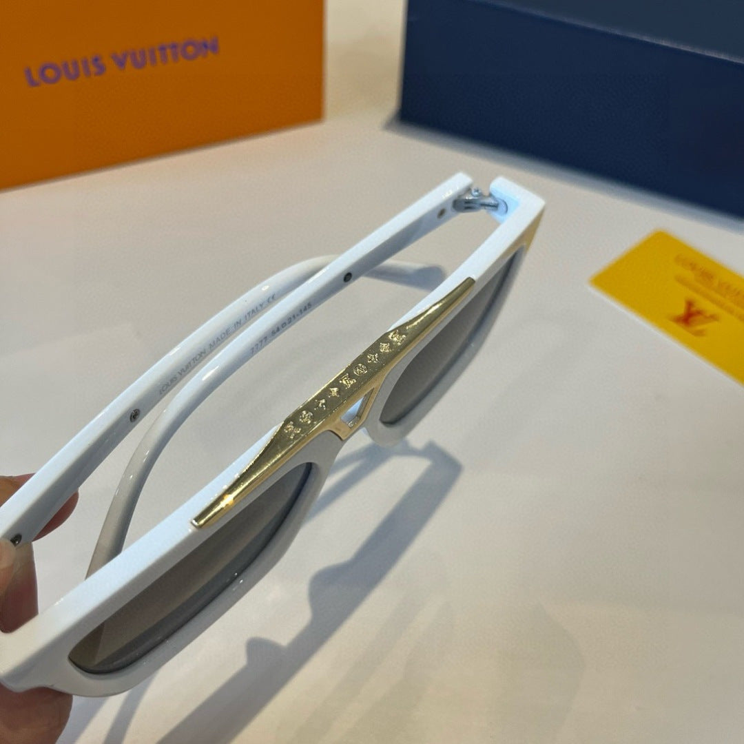 Louis Vuitton Fashion Silver Lens Sunglasses for Men - 381786 - detail image 6