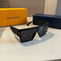 Louis Vuitton Fashion Black Lens Sunglasses for Men & Women - 398097