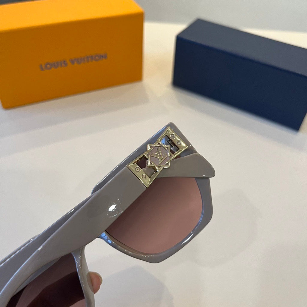 Louis Vuitton Fashion Silver Lens Sunglasses for Men & Women - 357665 - detail image 7