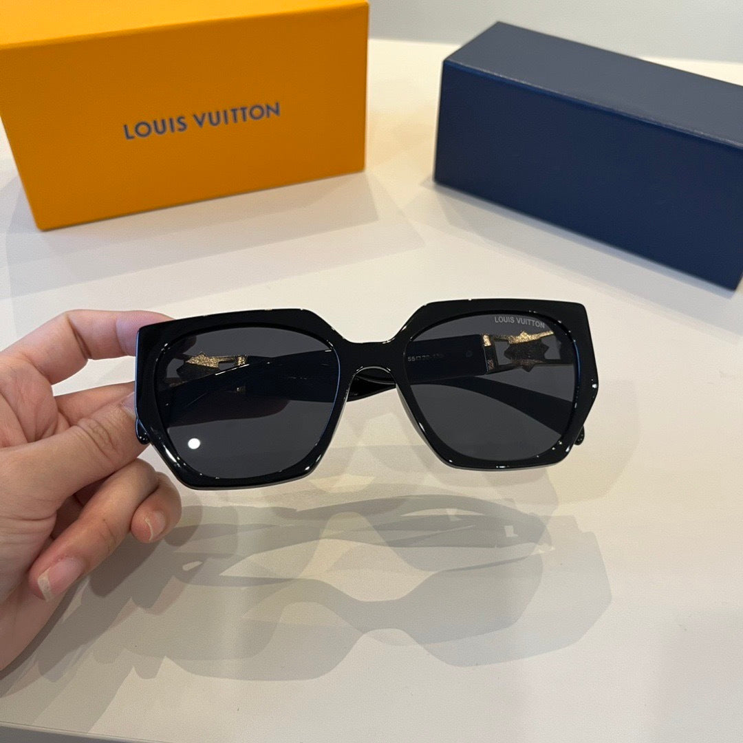 Louis Vuitton Fashion Black Lens Sunglasses for Men & Women - 357667 - detail image 4