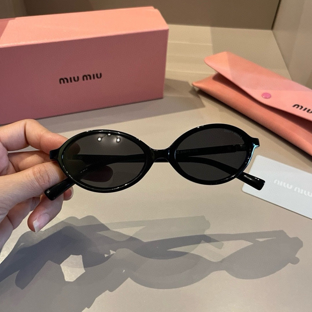 Miu Miu Round Silver Lens Sunglasses for Men & Women - 399239 - detail image 5