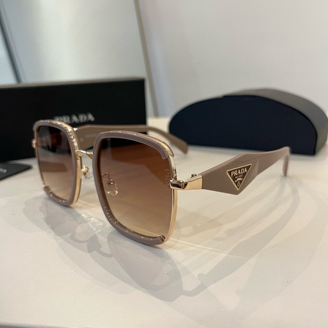 Prada Fashion Brown Lens Sunglasses for Men & Women - 382641 - detail image 3