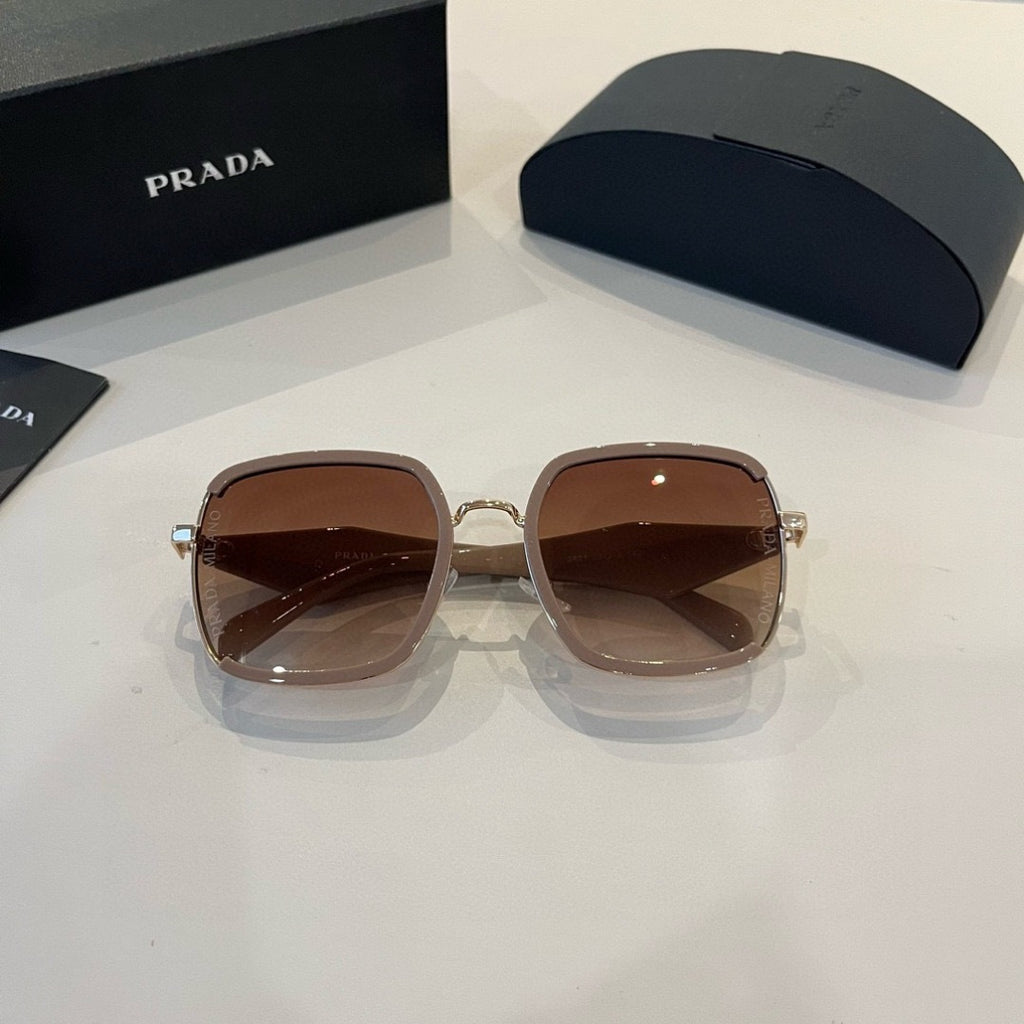 Prada Fashion Brown Lens Sunglasses for Men & Women - 382641 - detail image 4