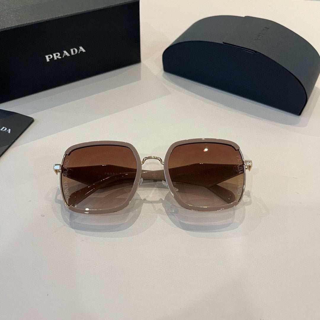 Prada Fashion Brown Lens Sunglasses for Men & Women - 382641 - detail image 4