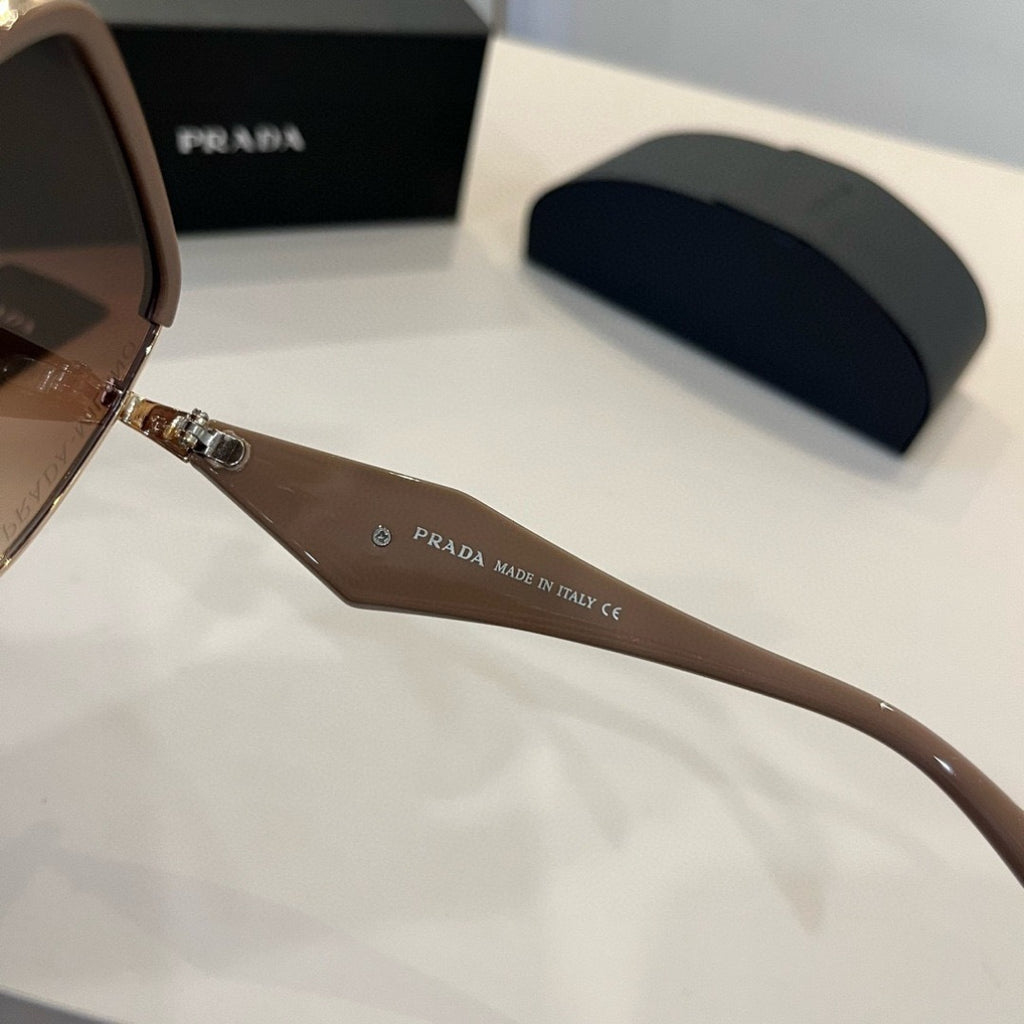 Prada Fashion Brown Lens Sunglasses for Men & Women - 382641 - detail image 9