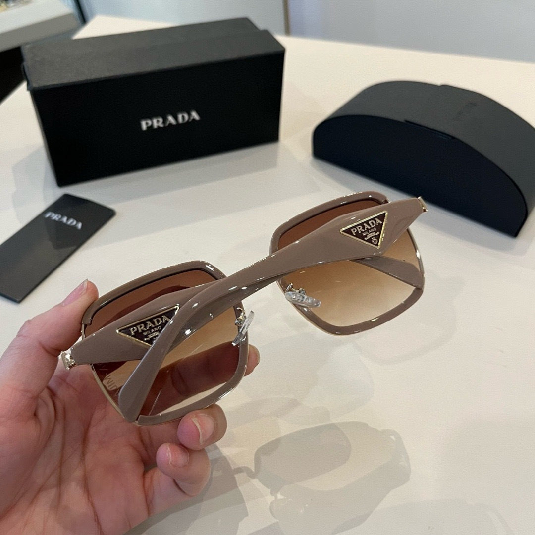 Prada Fashion Brown Lens Sunglasses for Men & Women - 382641 - detail image 7