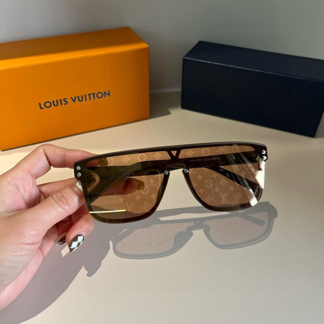 Louis Vuitton Fashion Gold Lens Sunglasses for Men & Women - 398101 - detail image 5